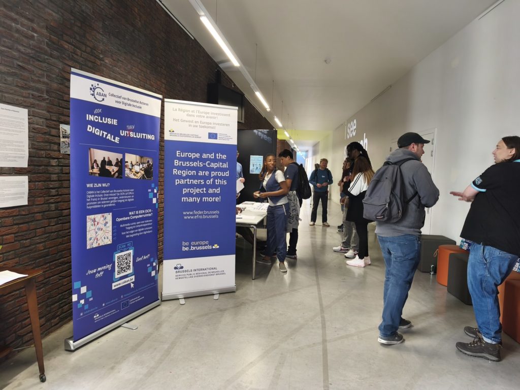 CABAN et l'inclusion numérique à Bruxelles FEDER