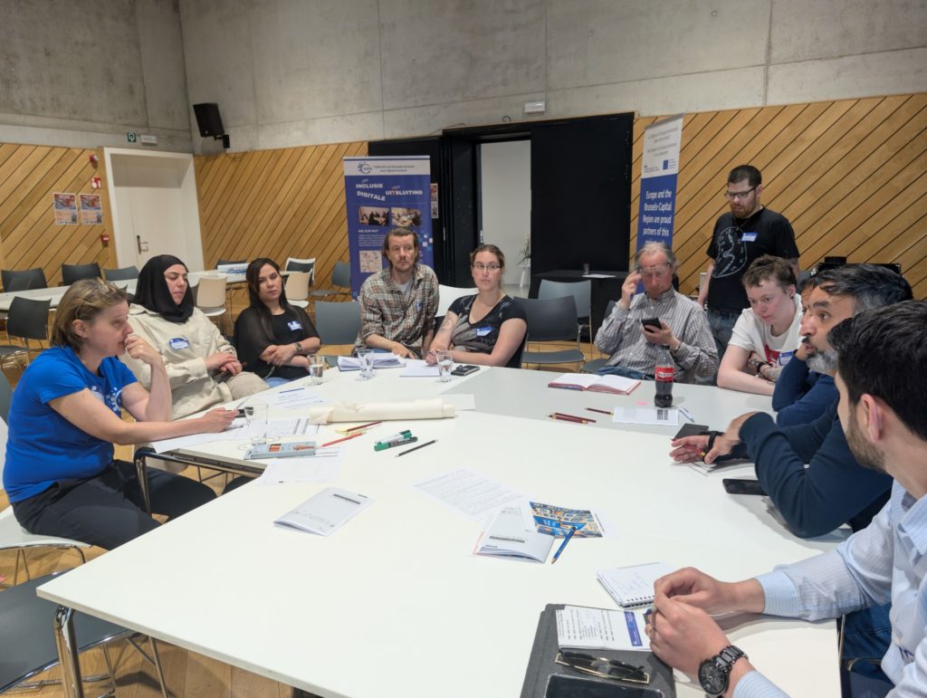 Rôle de CABAN acteur bruxellois de l'inclusion numérique